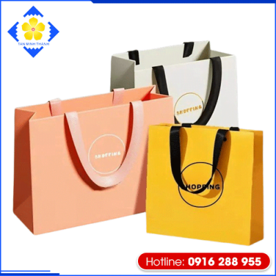 in túi giấy nhà hàng