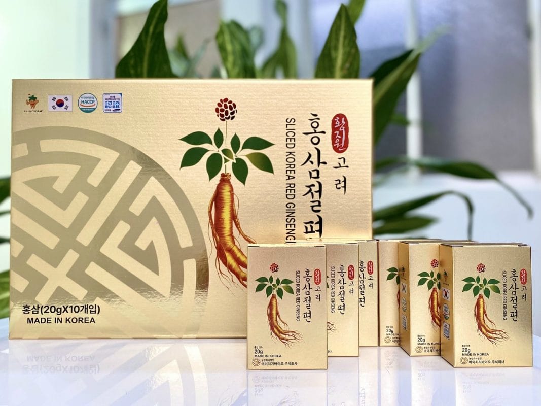 in hộp giấy đựng sâm tươi